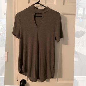 Keyhole M Hunter Green Top